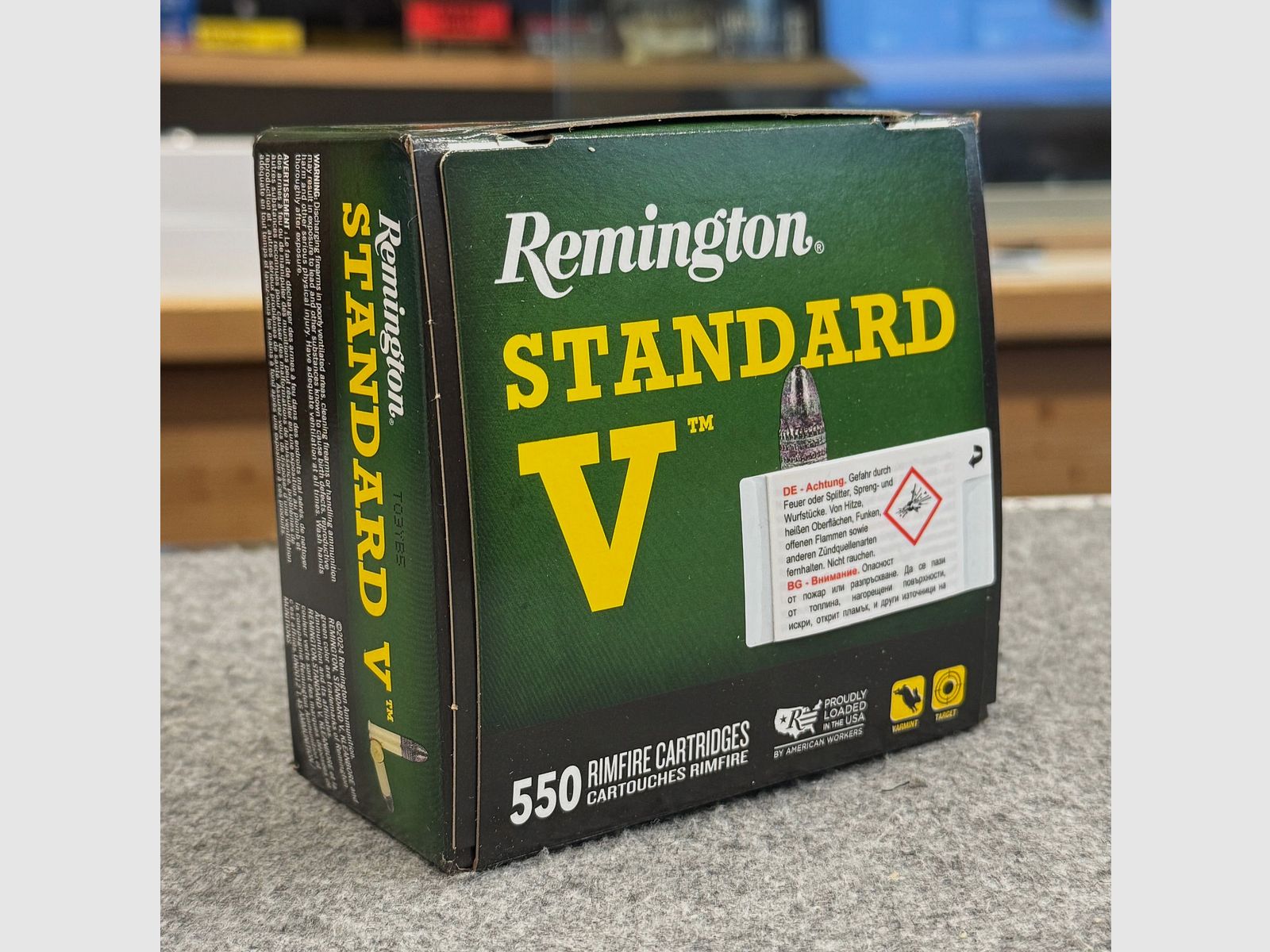 Remington .22 lfB. plomb tête ronde munitions standard petit calibre V 38grs. - 550 cartouches, image 1 sur 4