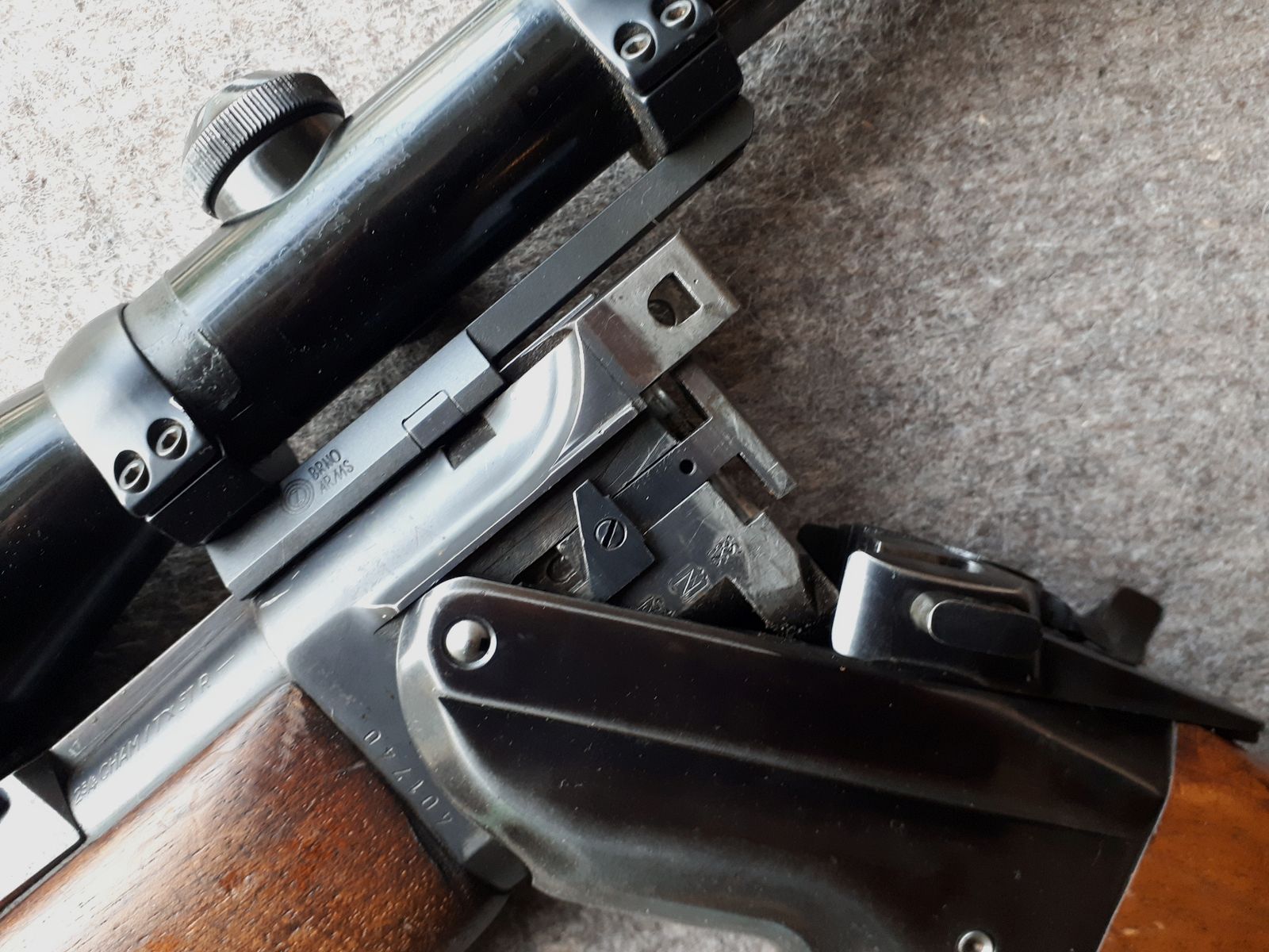 Fucile a canne sovrapposte modello Brünner ZH