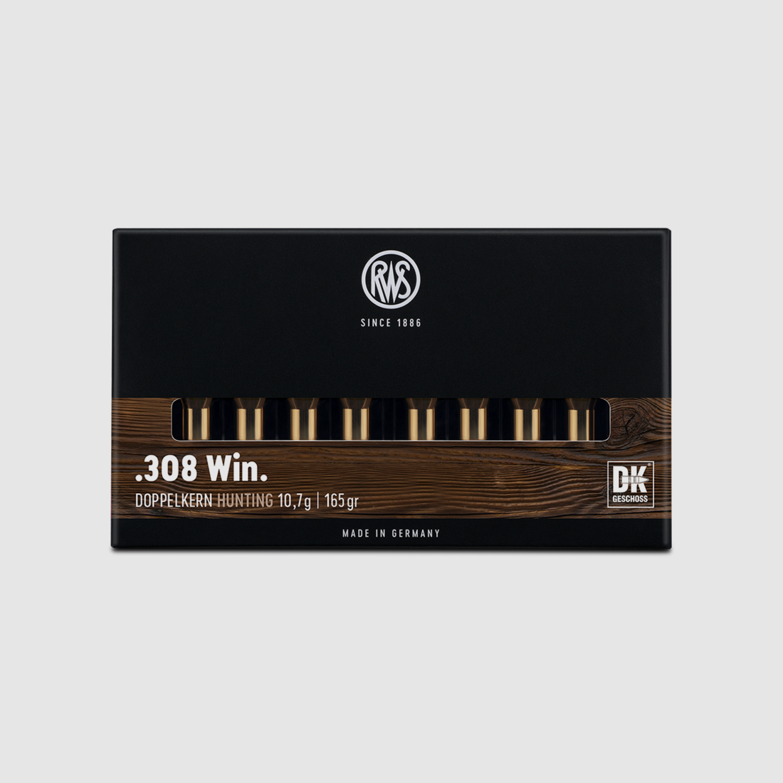 RWS – Metalen Patronen – DK 165GR, afbeelding 2 van 3