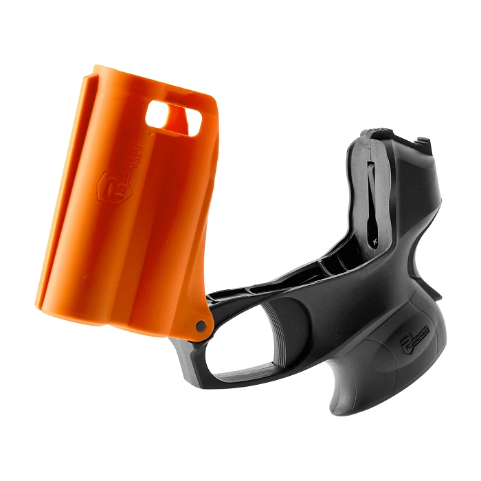 P2P PGS II KIT pepper spray launcher with flashlight, black-orange (2.2058-1), image 9 of 12