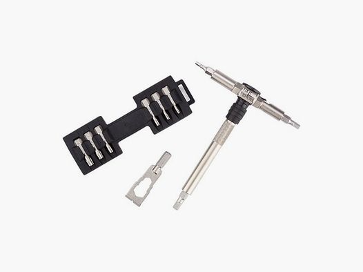 Fix It Sticks Compact Locking Ratchet Hex Drive with 15 Bits and Holder