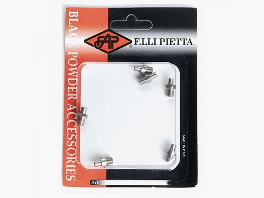PIETTA 6 CHEMINÉES INOX FÜR SCHWARZPULVERREVOLVER