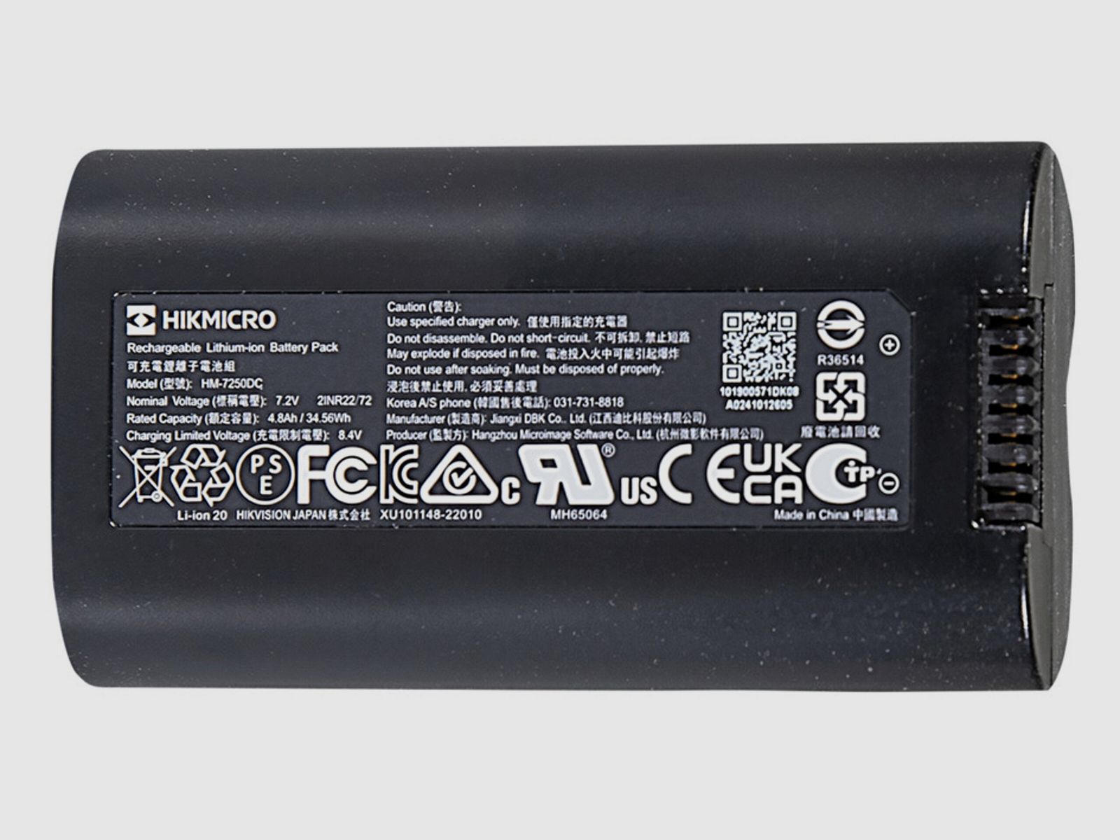 Hikmicro battery for Habrok Pro