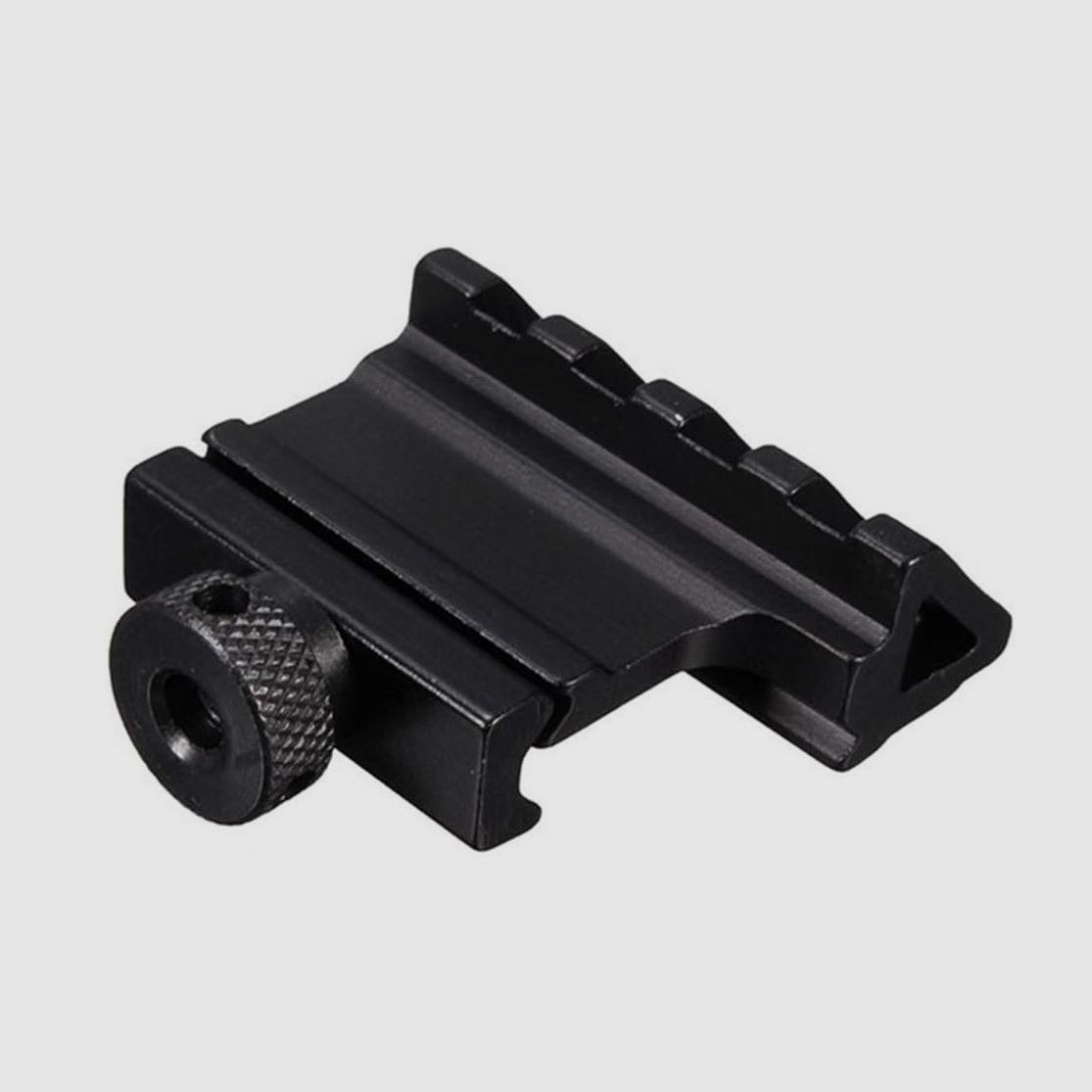 3 Stück - 45-Grad-Picatinnyschiene mit je 4 Slots