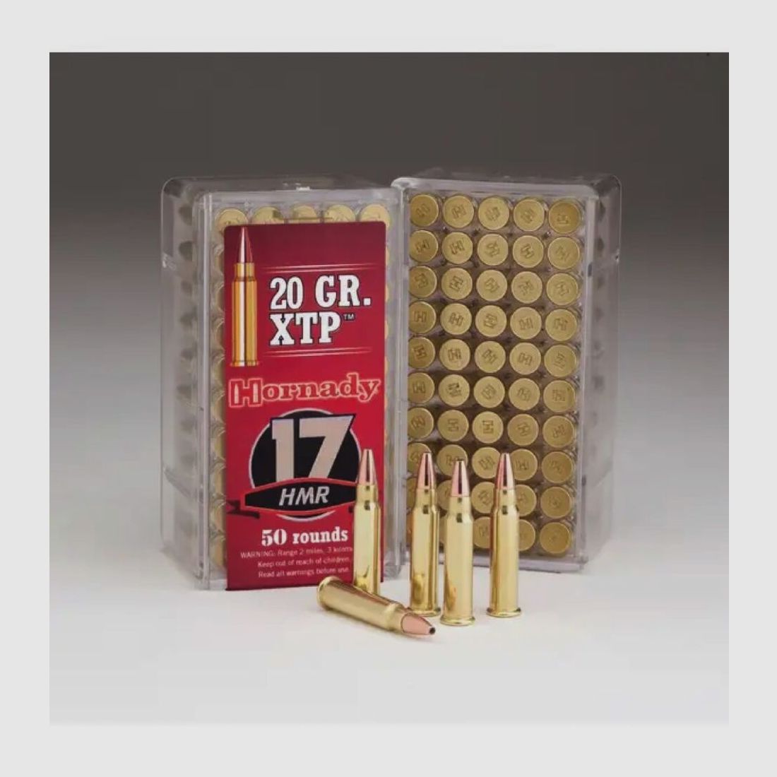 Hornady XTP 20grs 50St .17HMR