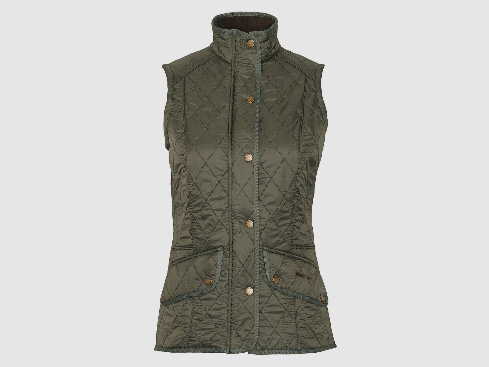 Barbour Steppweste Cavalry Olive/Olive