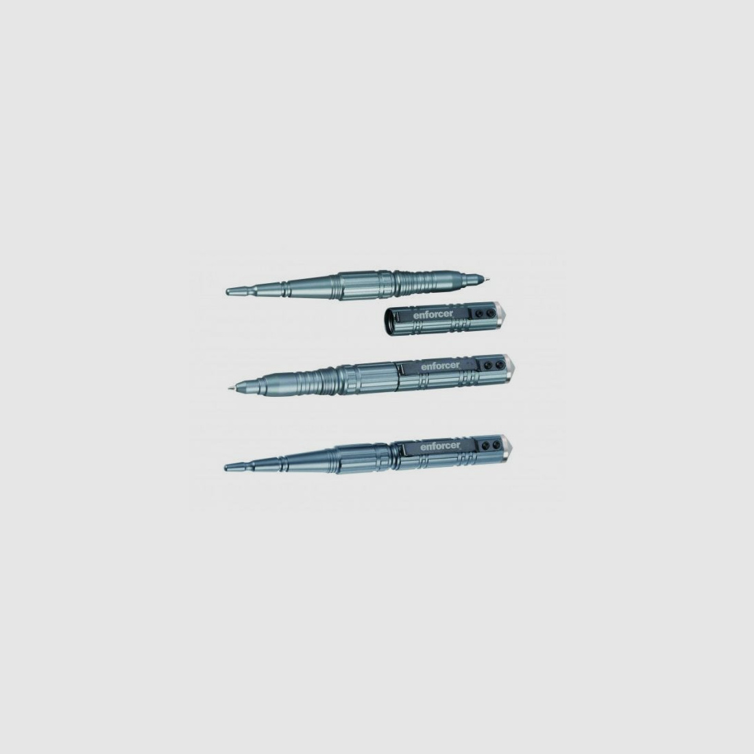 ENFORCER TACTICAL PEN - KUGELSCHREIBER UND KUBOTAN - TITAN