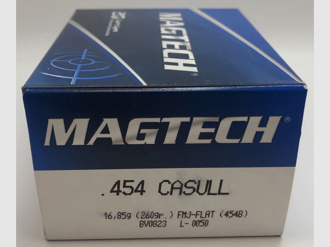 Magtech .454 Casull FMJ Flat 260gr