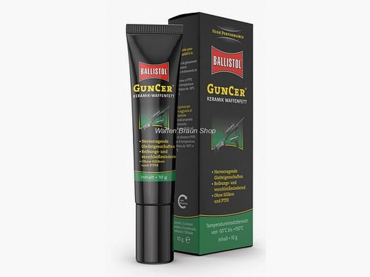 Ballistol GUNCER graisse en céramique pour armes