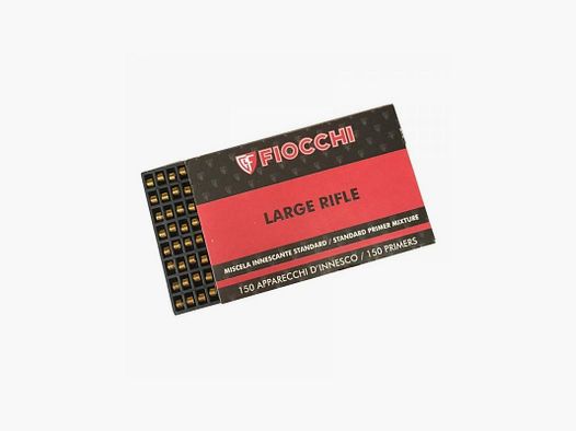 Plaquette de 150 amorces - Fiocchi - Large Rifle