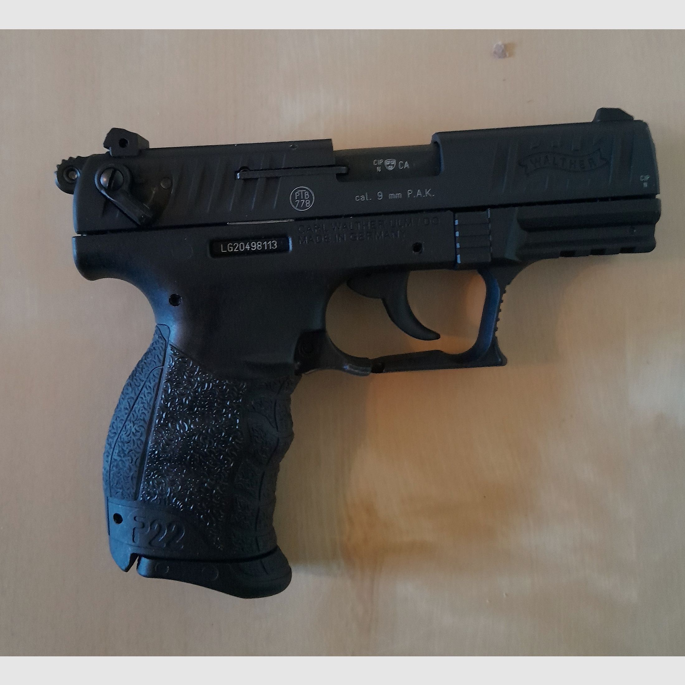 Umarex Walther P22Q mit Zubehör