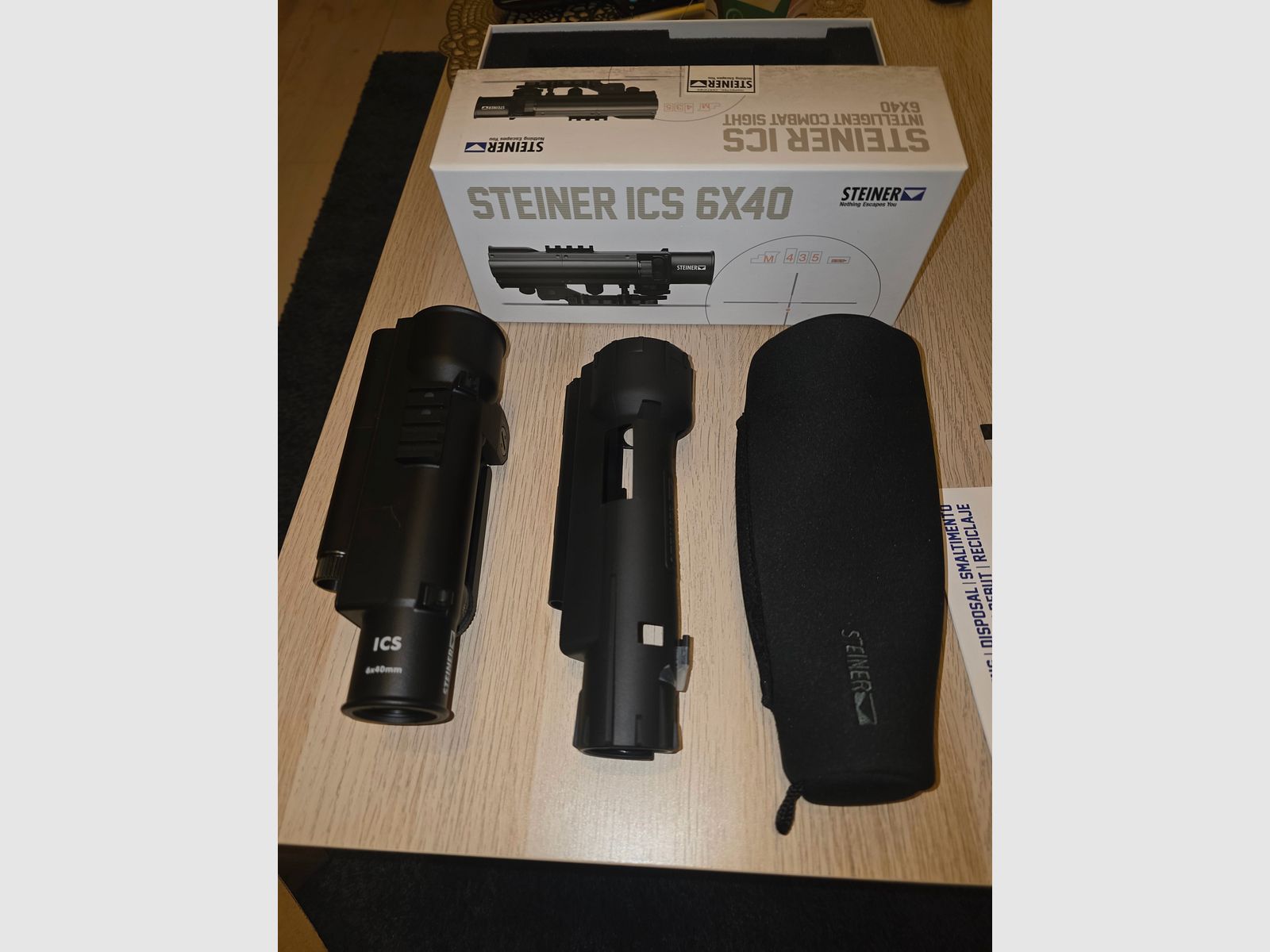 Steiner ICS 6x40 Zielfernrohr mit Entfernungsmesser