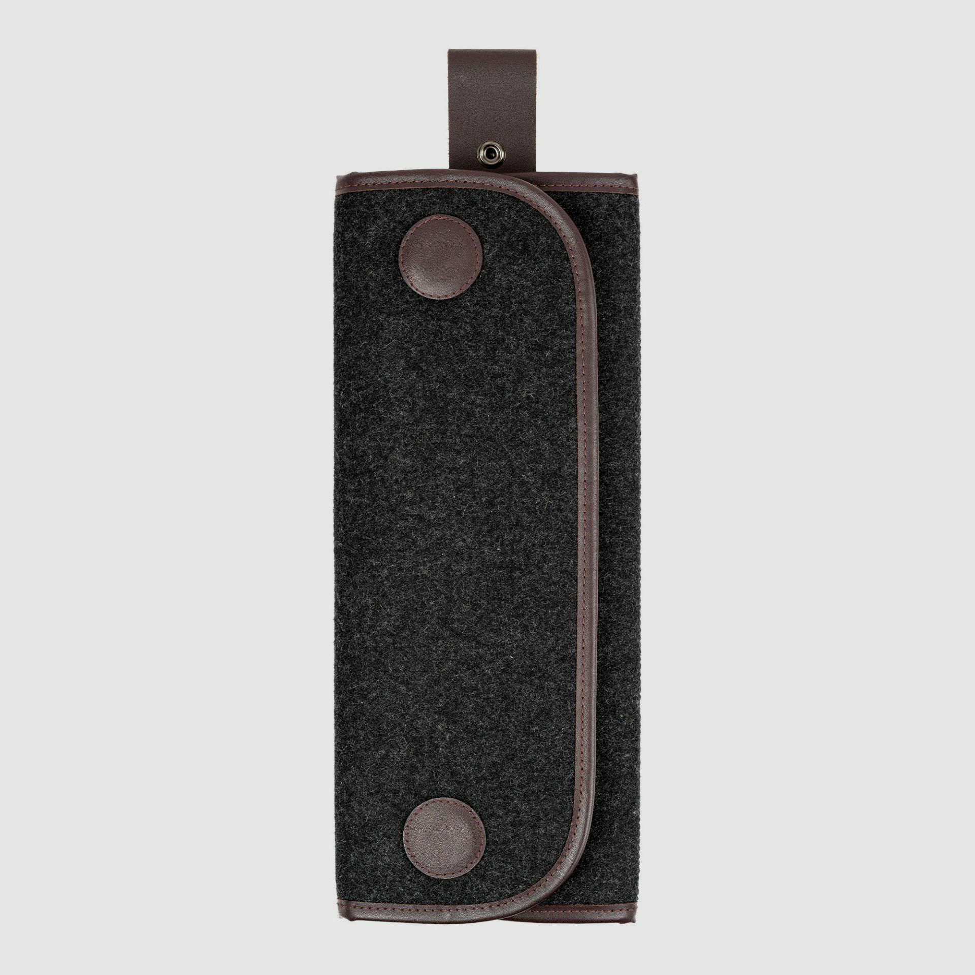 Blaser Sitzkissen Loden/Leder 40x35cm