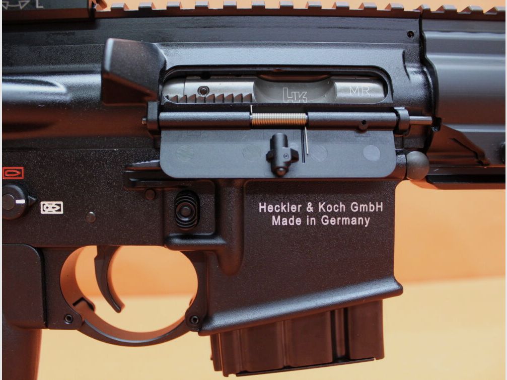 Heckler&Koch Ha.Büchse .223Rem Heckler&Koch/H&K MR223 A3 16,5" Lauf Schwarz HKey L, Gas-Piston-System AR-15/HK416