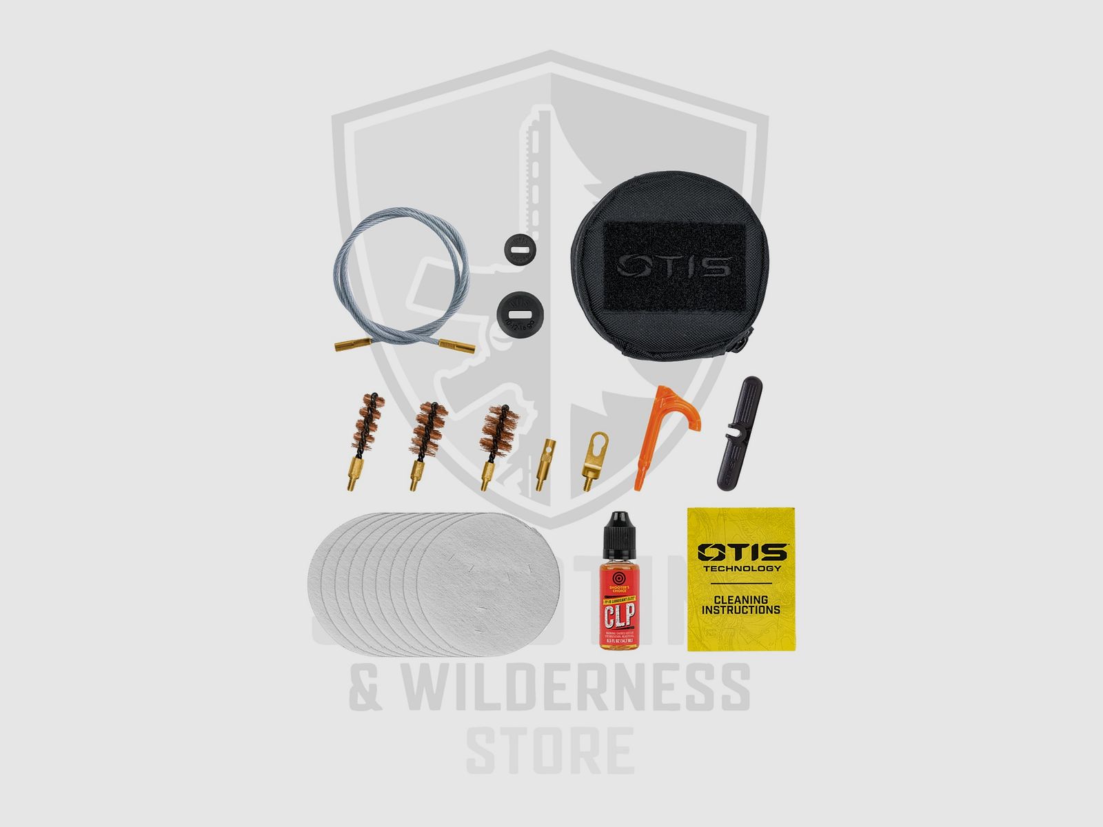OTIS Tactical uniwersalny zestaw do czyszczenia karabinów, pistoletów i strzelb .17 do 12 GA, zdjęcie 2 z 3