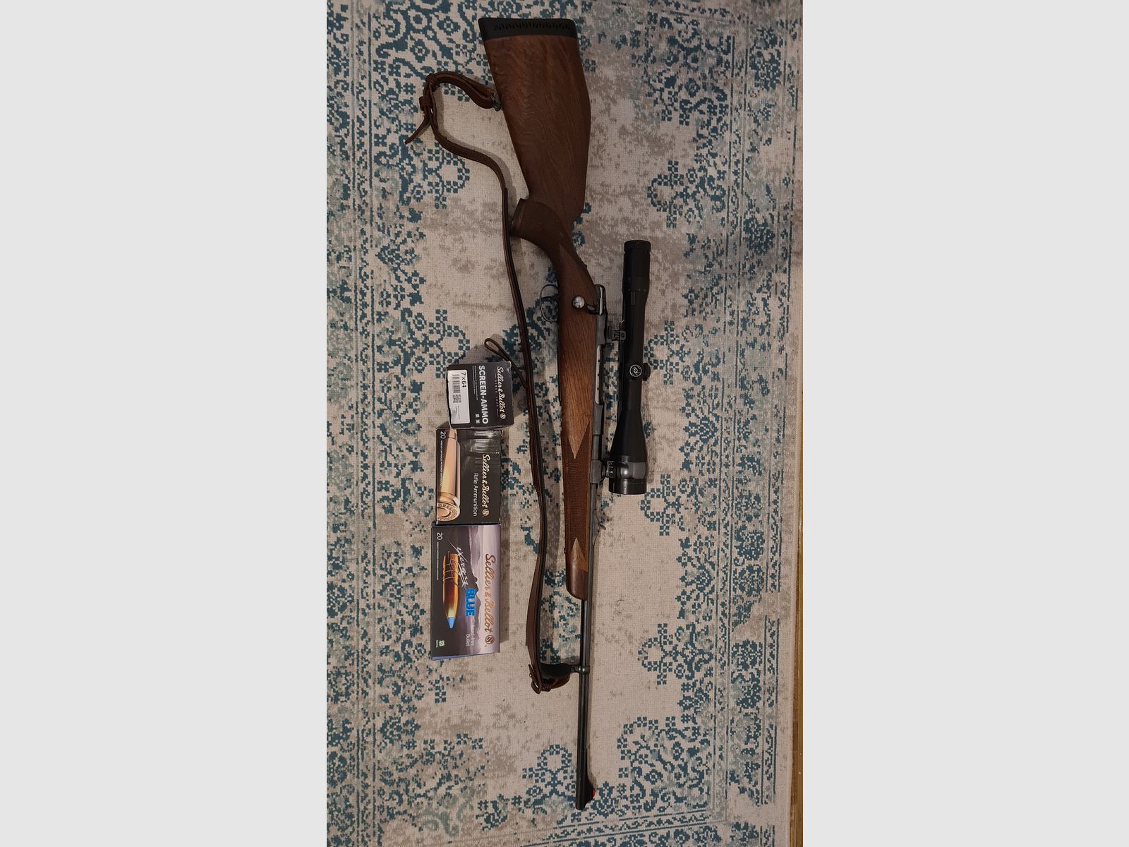 Sauer 80, Kal. 7x64 inkl. überholtem Zeiss Diavari 2,5-10x56