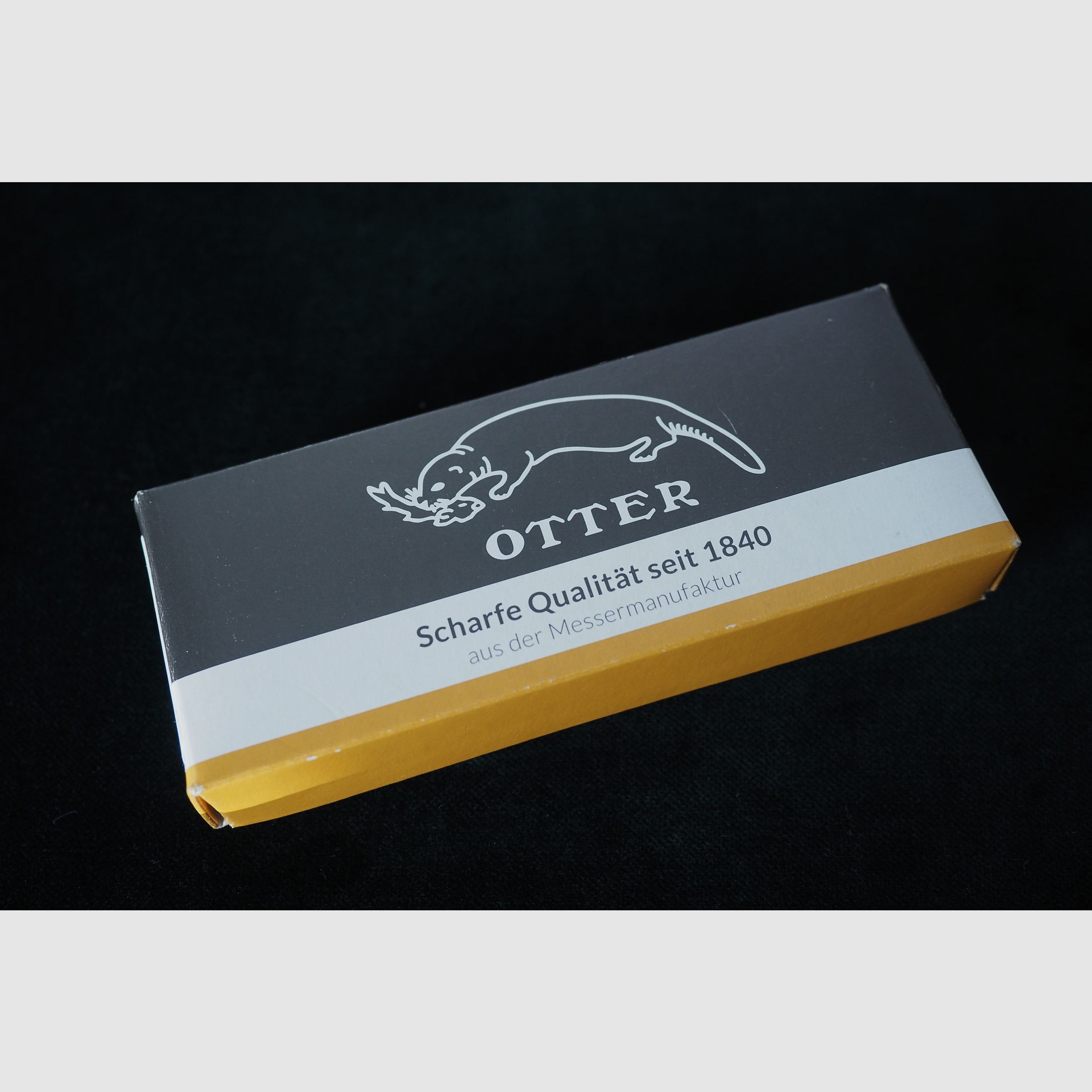 Otter Jagdtaschenmesser neu unbenutzt, Hochwertiges Qualitätsmesser mit interessanter Entriegelung