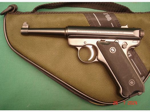 RUGER - .22 Automatic Pistol - STANDARD-Modell Mark II - sehr frühes Modell -