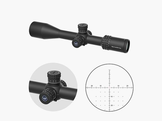 Vector Optics SCFF-58 Sentinel 5-25×50 HD FFP – 11mm Dovetail