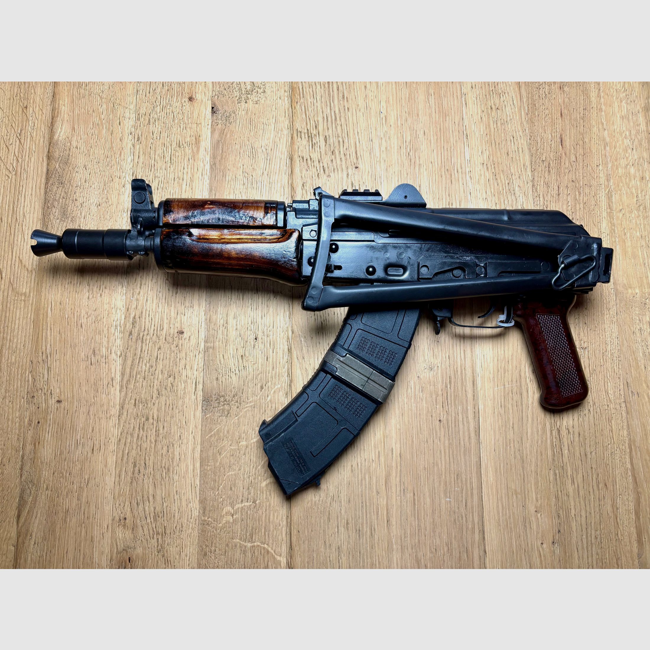 (1423) Pistola semiautomatica AKS - 74 U Cal. 7,62x39 - rara - non AK47 o AK74