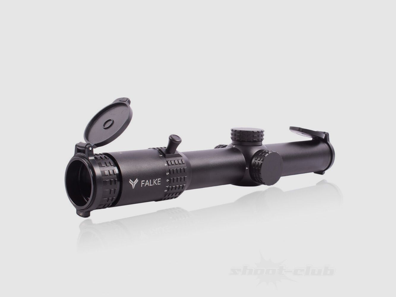 Falke Falke 1-8x24 34mm Mittelrohr