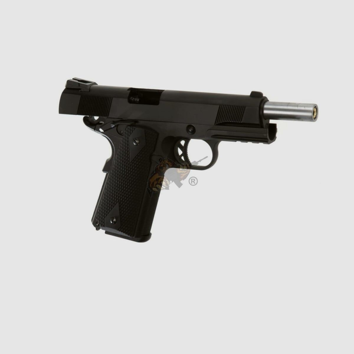 M1911 MEU Tactical Full Metal, GBB Czarny -F-