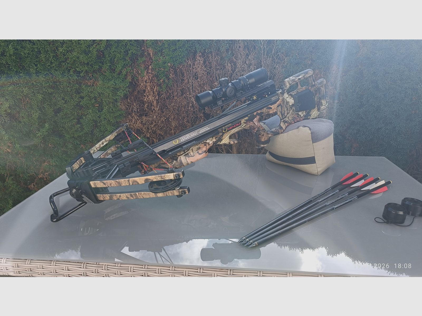 Armbrust Tenpoint Venom Carbon 372 Fps ACU Draw, Bild 1 von 8