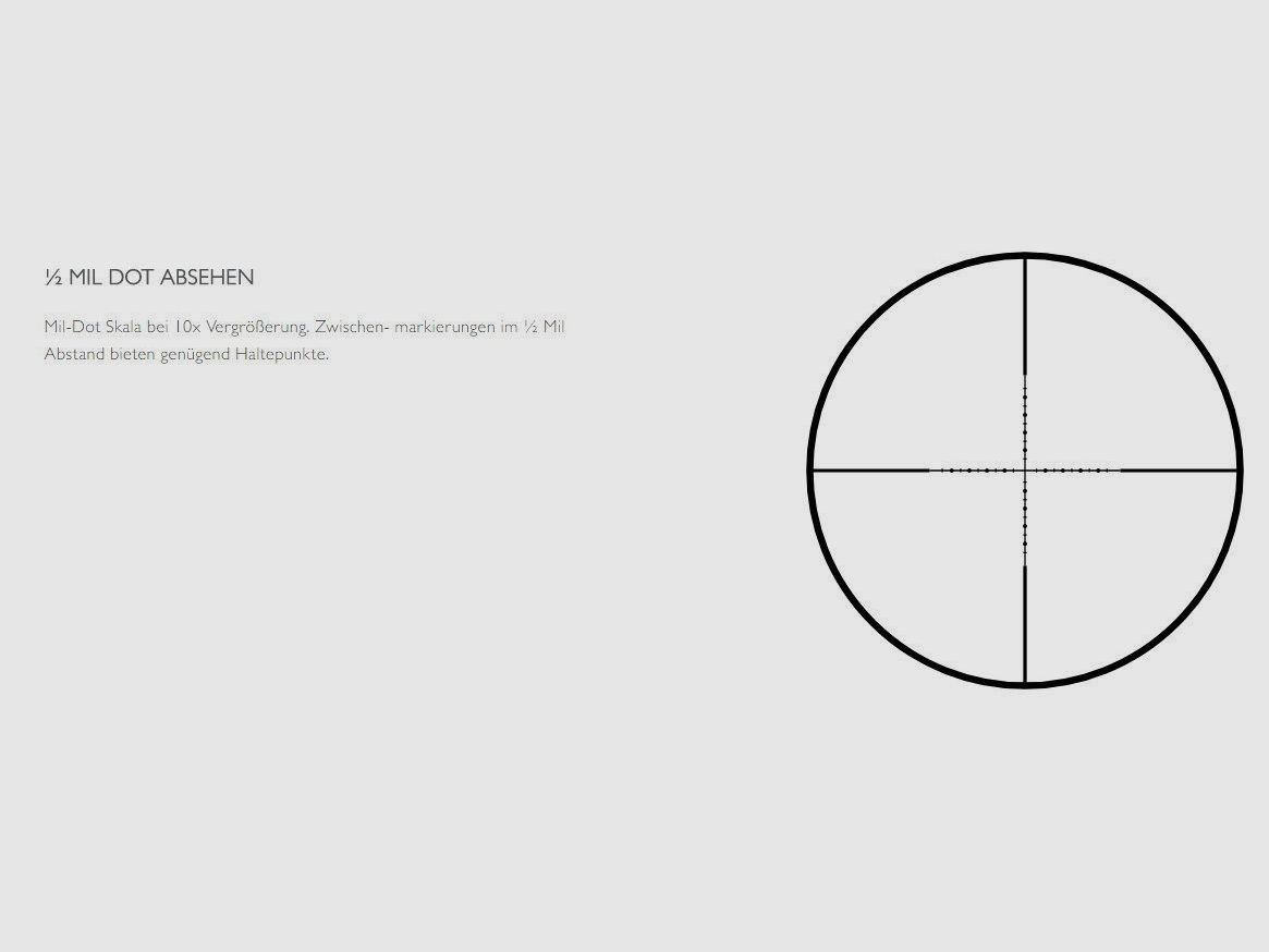 HAWKE 14162 Zielfernrohr VANTAGE SF 6-24x44 Half MIL DOT