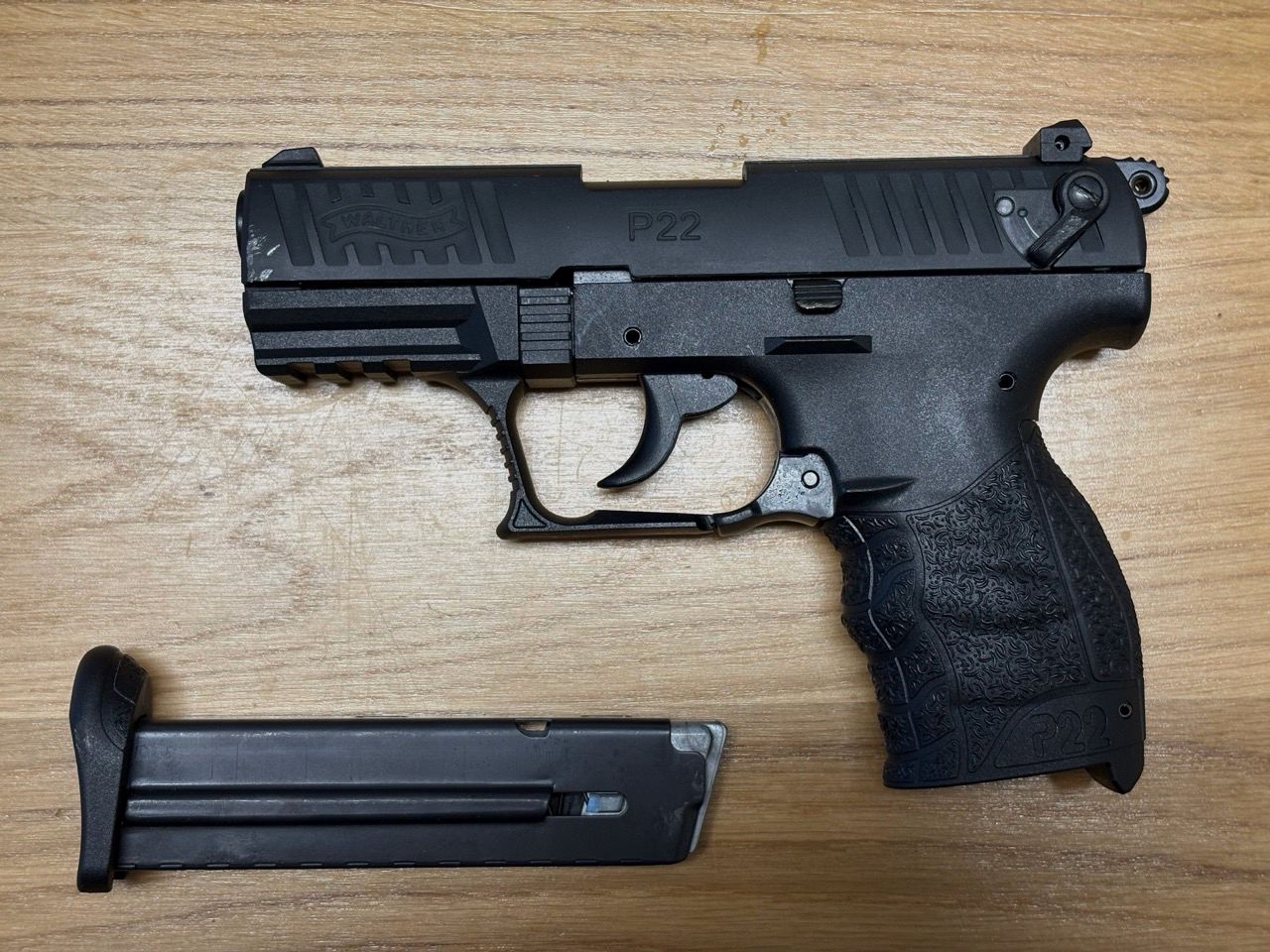 Walther P22Q 9mm P.A.K. Schreckschusspistole Schwarz