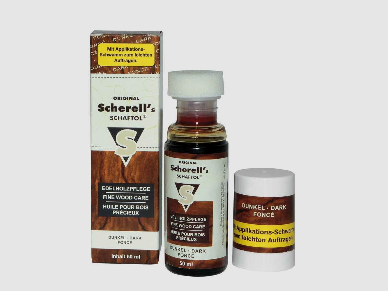 Scherell's Schaftol 50ml dunkel 50ml Reinigungszubehör für Waffen