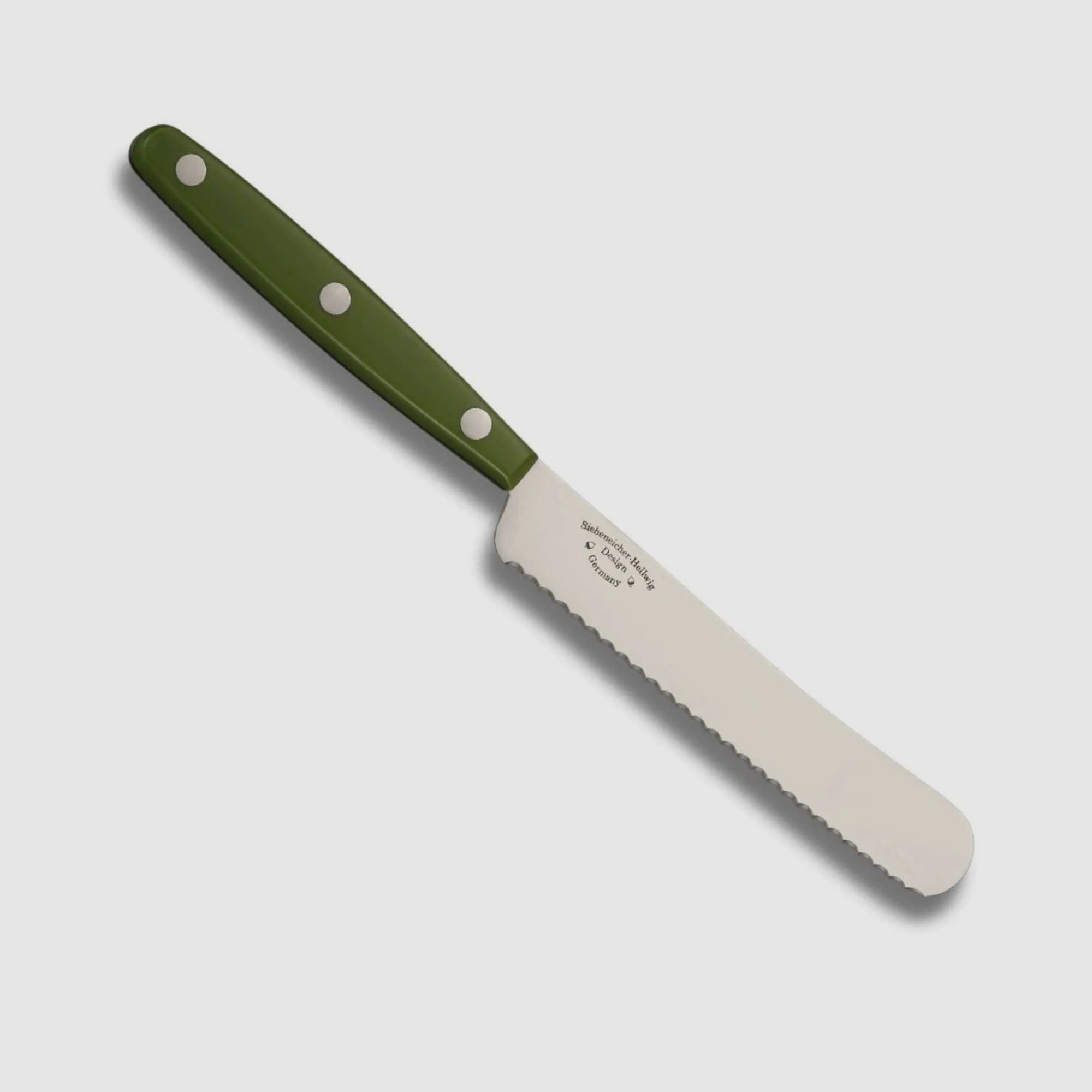 PUMA IP Buckelsmesser / Brötchenmesser olive grün