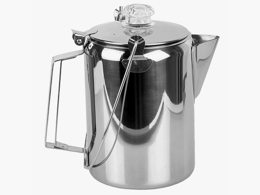 Fox Outdoor Koffiepot met Percolator RVS