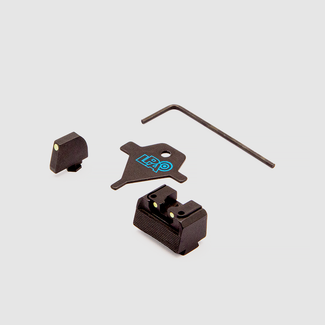 LPA RDL01GL Kit de viseur Luminova pour Glock, image 1 sur 3