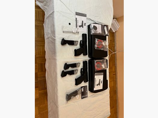 Umarex VFC Heckler & Koch SFP9 T4E CO2 RAM Pistolet Cal. 43 noir neuf NP 270€