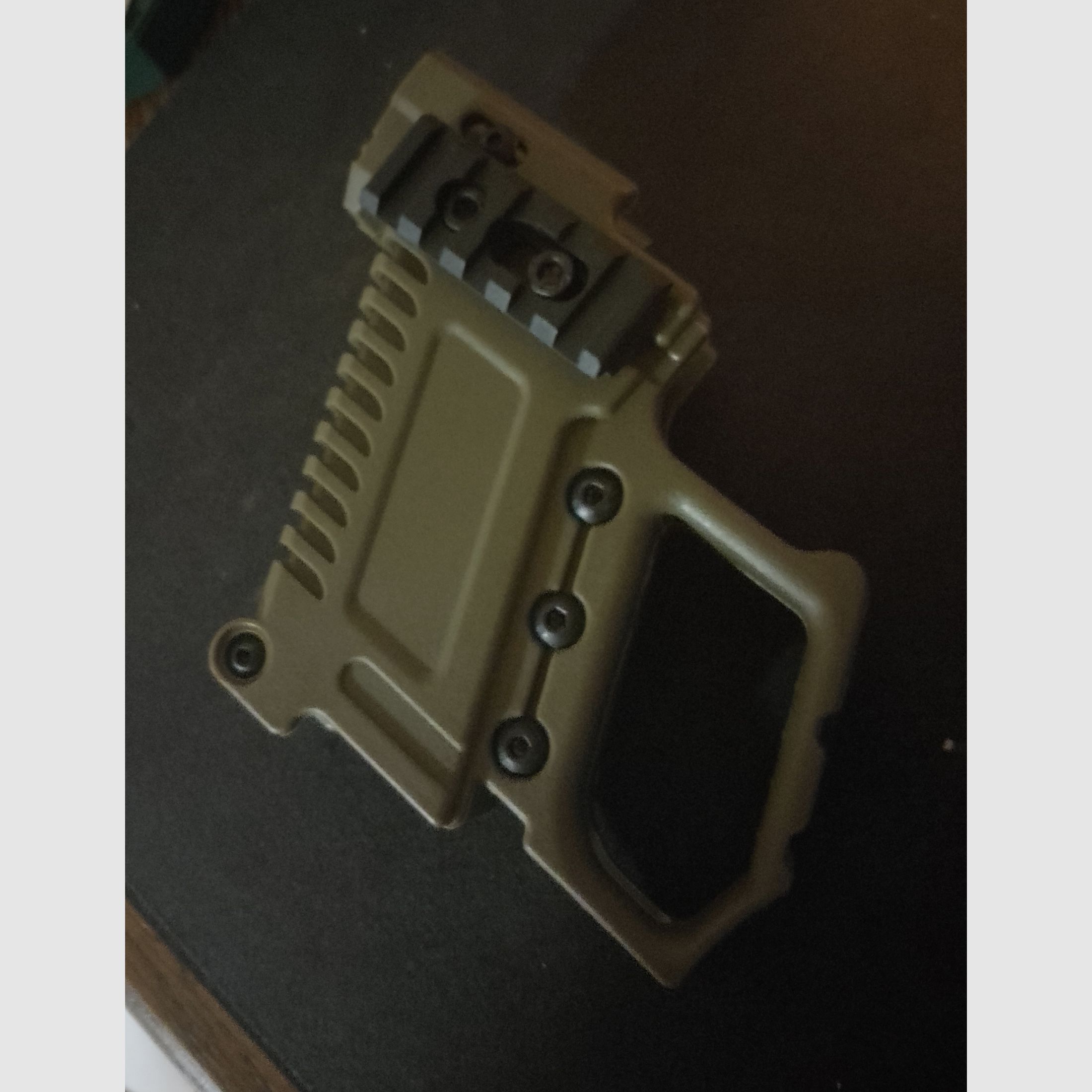 Glock 17 18 19 kit de conversión adaptador de empuñadura montaje Picatinny carabina nueva verde oliva