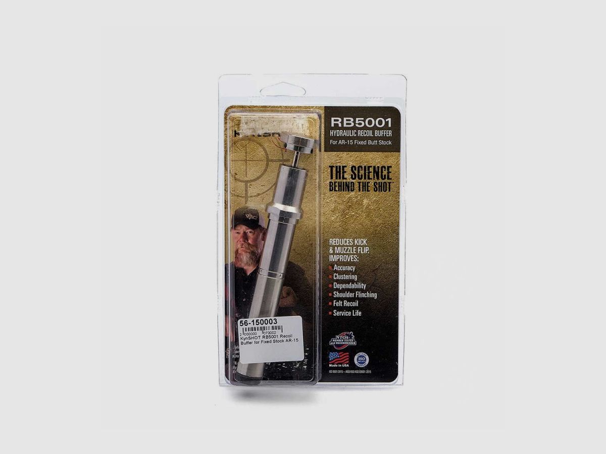 KynSHOT RB5001 Tłumik Odprężenia do Stałej Kolby AR-15, zdjęcie 1 z 3