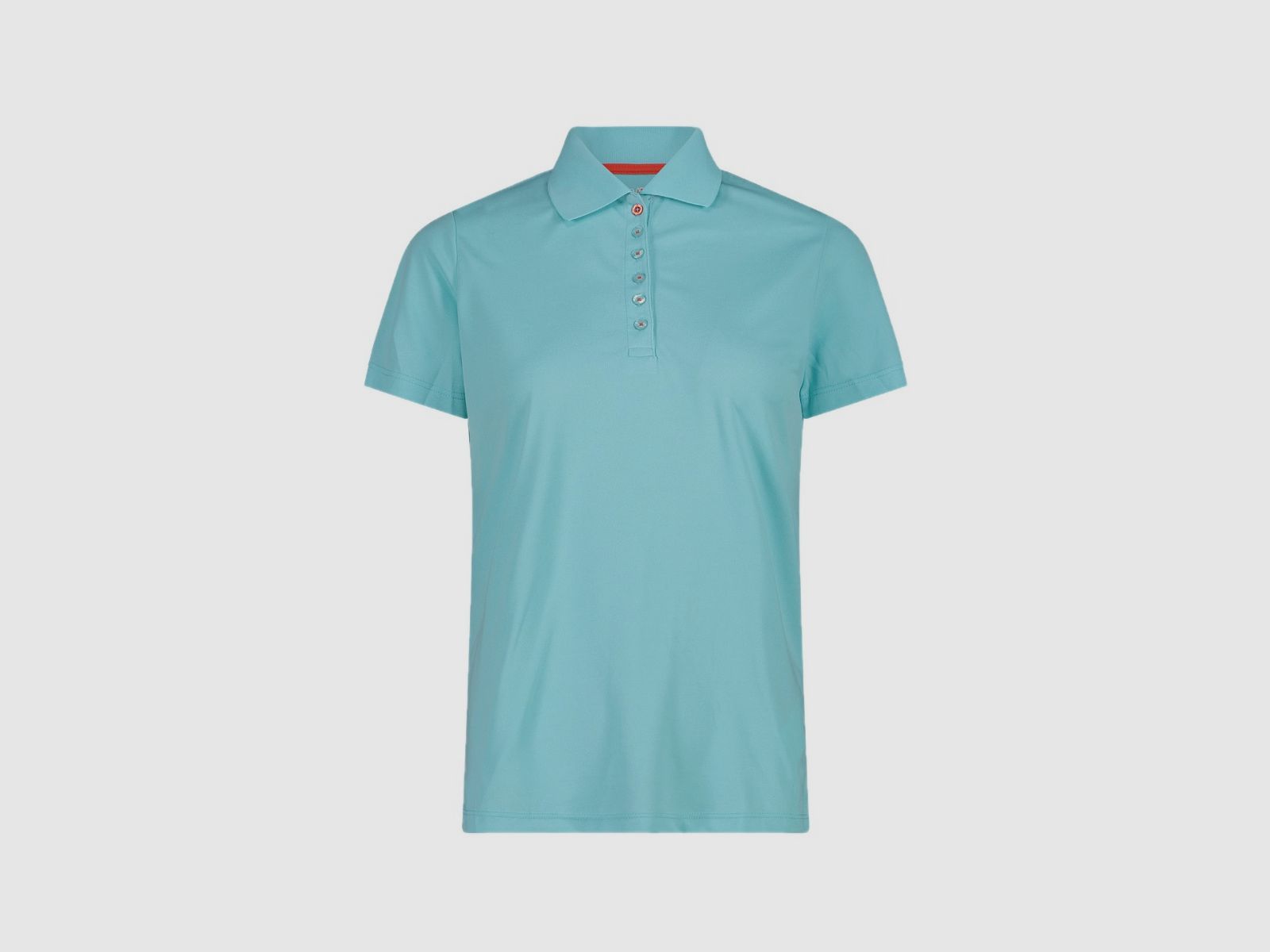 CMP Einfarbiges Pique-Poloshirt Bluepink