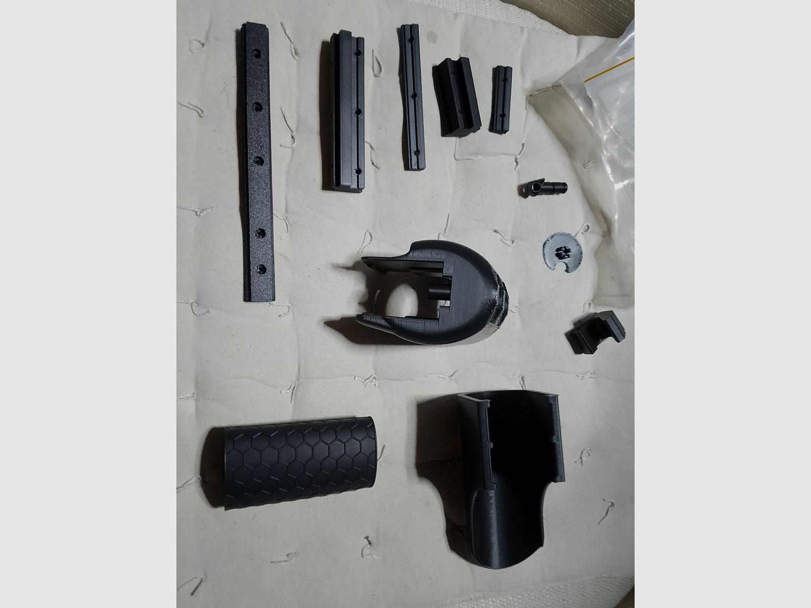 Aea HP max Tuning Teile 3D-Druck Schaft Erhöhung Adapter Griff Gummi Rail Adapter Einzelschuss Anzeigen Abdeckung