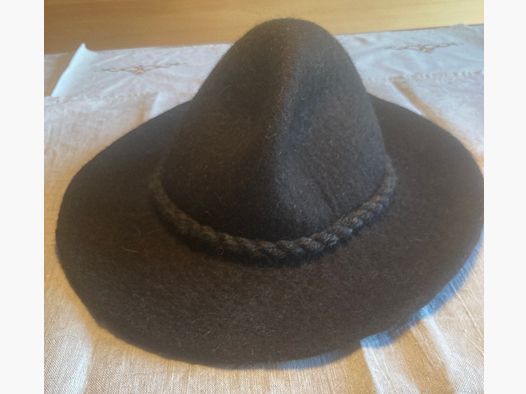 Sombrero de fieltro, hecho a mano en talla 85, nuevo