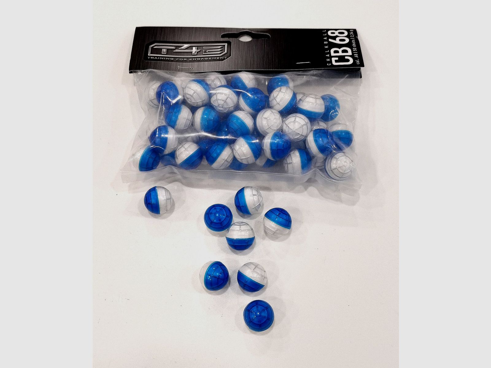 T4E C B 68 Kreidekugeln cal. 68 50stk.