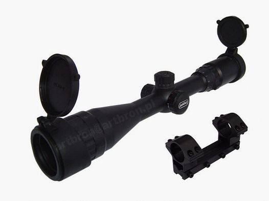 Leapers Zielfernrohr 3-9x40 beleuchtet, Mil-Dot-Absehen, inklusive Montage