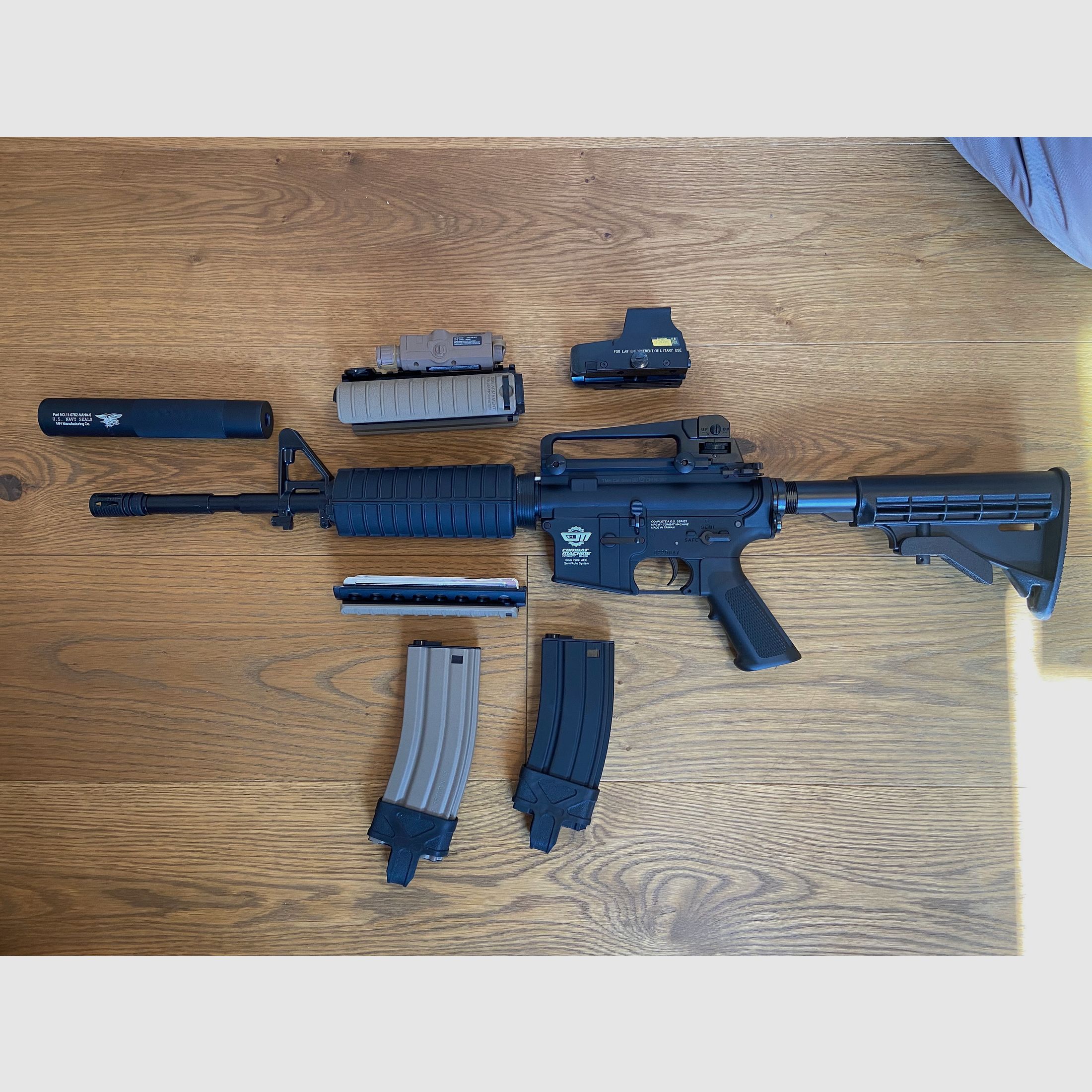 G&G M4A1 S-AEG m. Zubehör