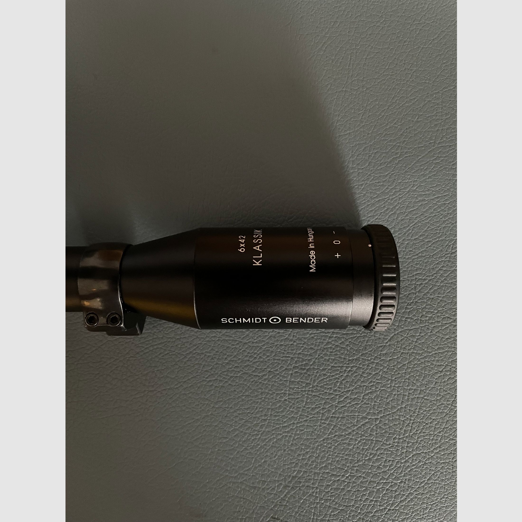 Schmidt & Bender Classic 6x42 Reticle 4 EAW Swing Mount