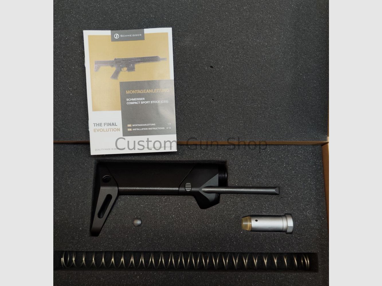 Stock deportivo compacto Schmeisser (CSS)
