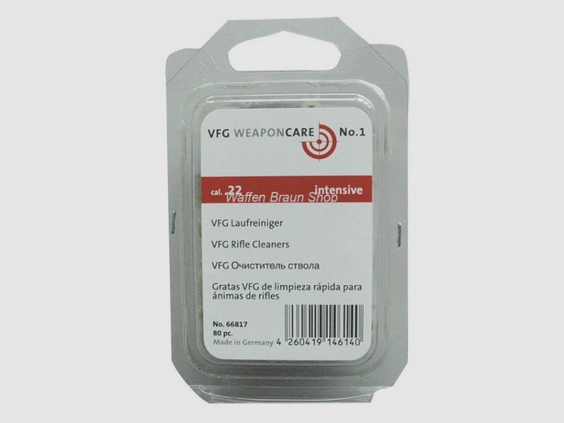 VFG Super-Intensieve reiniger, nr. 66817, kal. .22