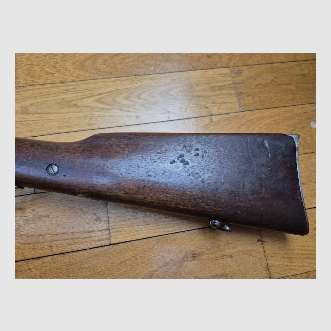 Sehr schöner und sehr seltener Spencer 1860 New Model – Kal. 56-50 – Herstellung Spencer Boston 1868 – Waffe der Francs-Tireurs und der Legion 1870-1871 – Sehr selten als Gewehr (1000/5000 Exemplare New Model) – TBE ++, Bild 34 von 41