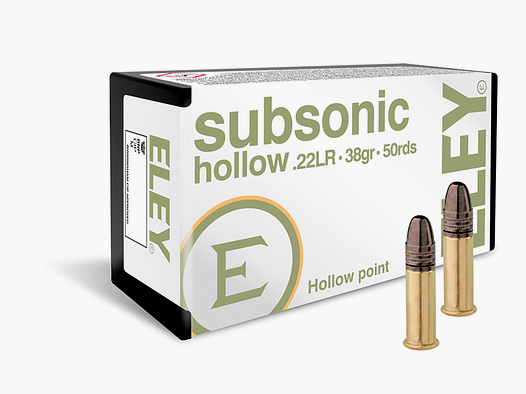 Eley Subsonic Hollow Point .22 LR (50 Stk.)