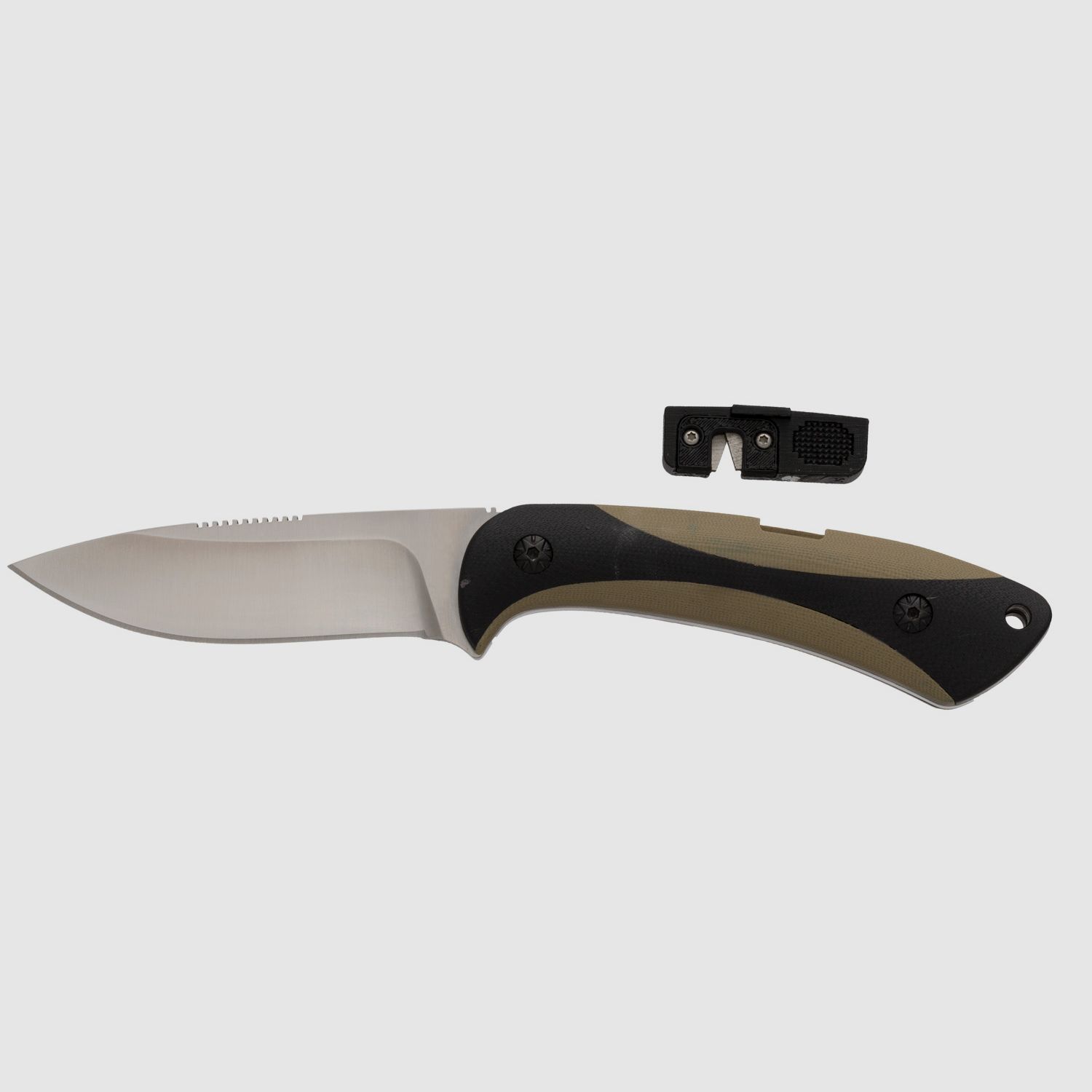 Browning Jagdmesser Steel Sharp mit Corduratasche - Schärfmodul