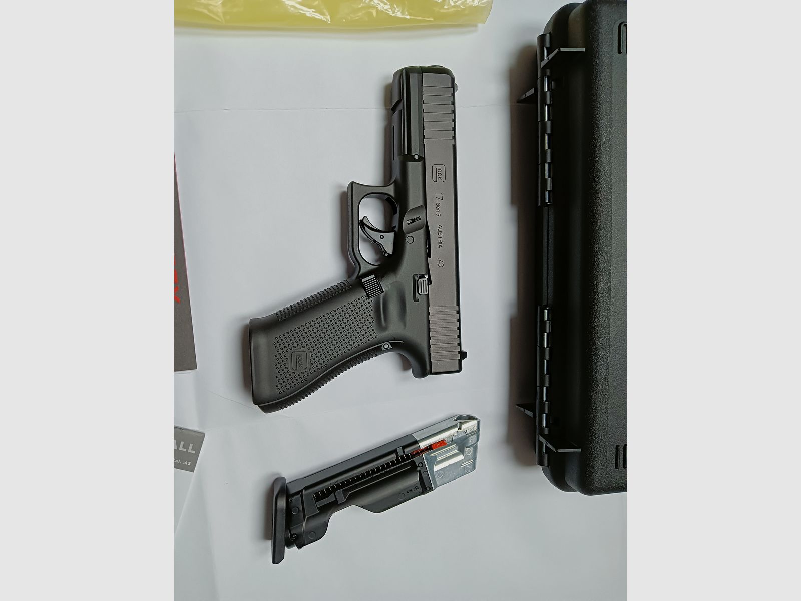 Umarex T4E Glock 17 cal.43  Sammlung Auflösung
