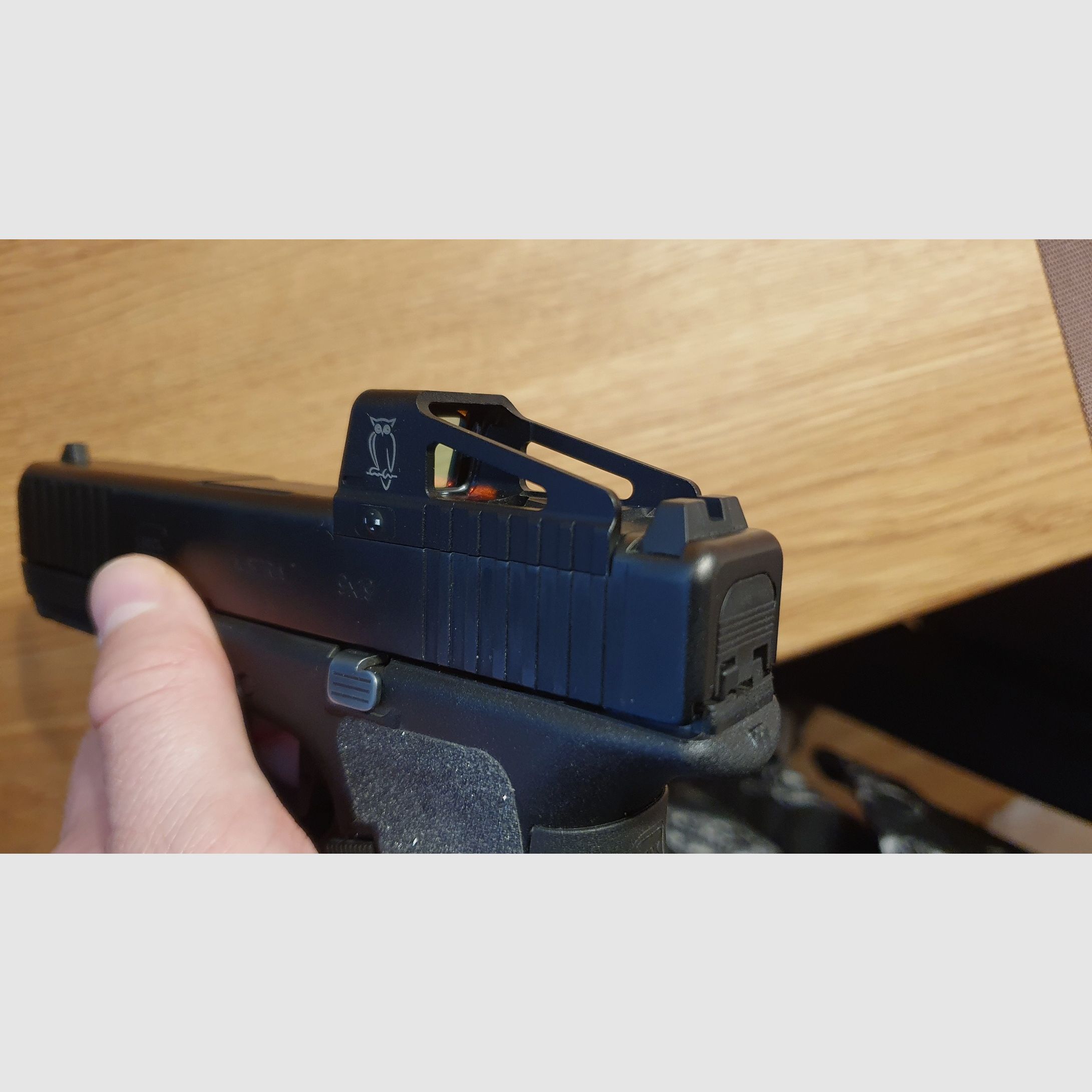 NOBLEX NV OS 1x23 Glock MOS pistol red dot sight